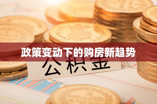 青山政策变动下的购房新趋势