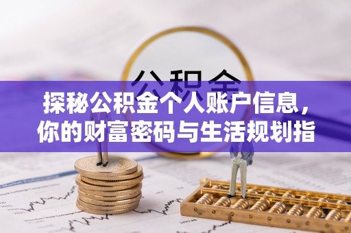 青山探秘公积金个人账户信息，你的财富密码与生活规划指南